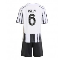 Juventus Lloyd Kelly #6 Koszulka Podstawowa dzieci 2025-26 Krótki Rękaw (+ krótkie spodenki)